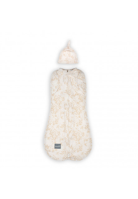 Zavinovačka Sleepee Second Step Swaddle s čepičkou zdarma Bamboo