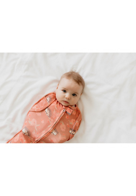 Zavinovačka Sleepee Second Step Swaddle s čepičkou zdarma Meadow