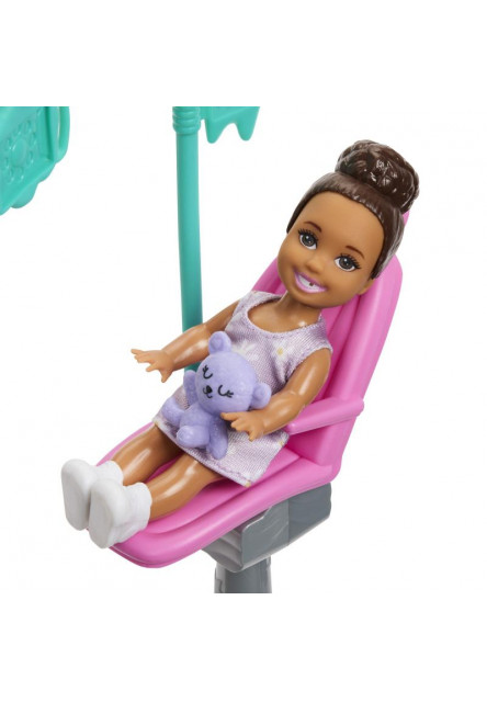 Barbie herný set povolania - zubárka blondínka