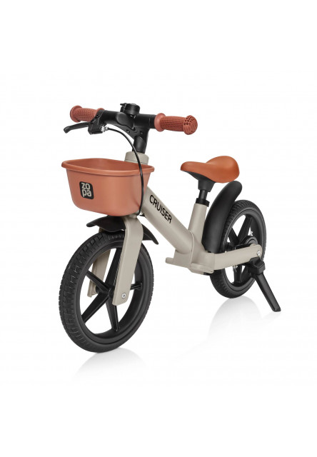 Odrážadlo Cruiser s brzdou, Ivory Brown