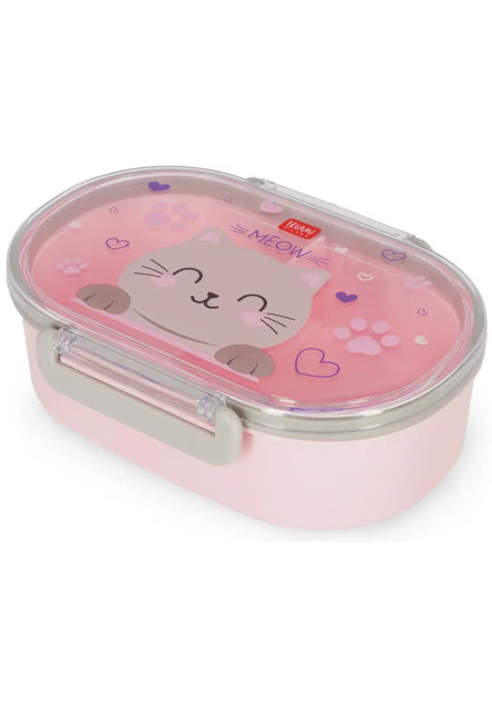 Desiatový box Legami Snack & Go - Snack Box - Kitty - 500 Ml