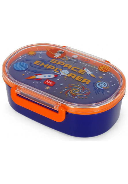 Desiatový box Legami Snack & Go - Snack Box - Space - 500 Ml