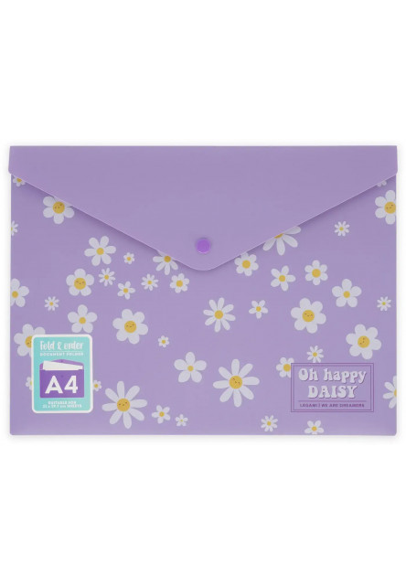 Dosky Legami Fold & Order - Document Folder - Daisy