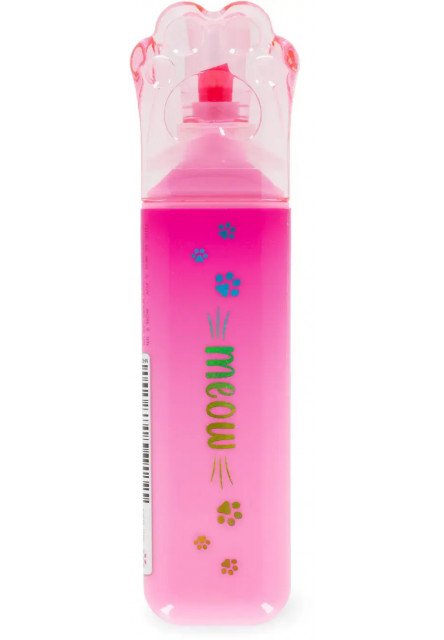 Zvýrazňovač Legami Meow Highlighters - Highlighter - Kitty - Paw - Pink