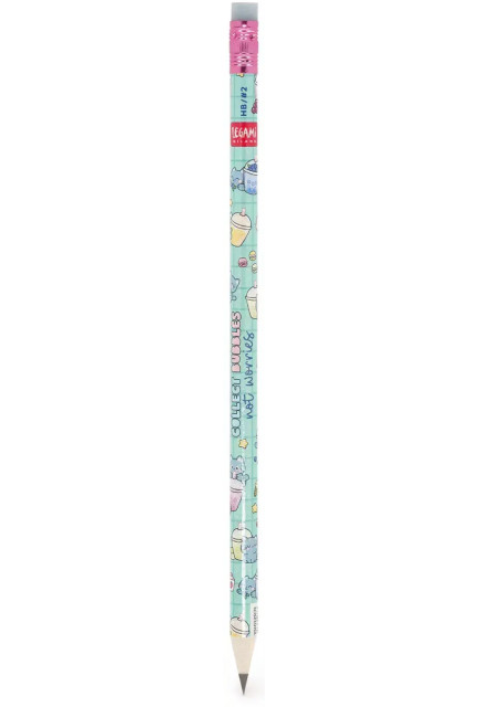 Ceruzka Legami I Used To Be A Newspaper - Recycled Paper Pencil - Kitty - Bubble Tea - Hb Lead