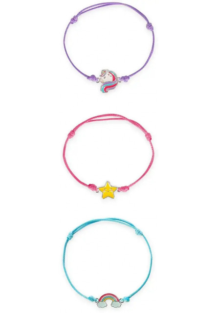 Sada náramkov Legami Better Together - Set Of 3 Bracelets - Unicorn