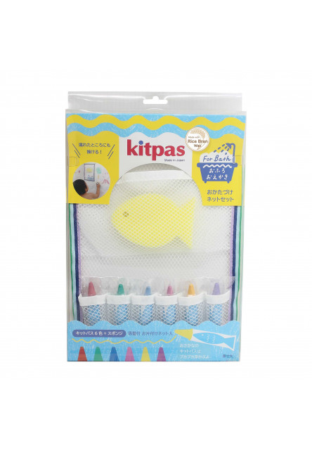 Sada 6 ks voskoviek do kúpeľa so špongiou a sieťkou (Yellow)