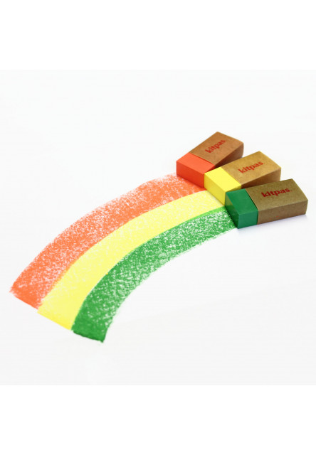 Block voskové pastelky na sklo a papier 8ks (Hranaté)