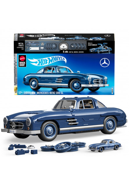 Mega Hot Wheels sberateľský Mercedes-Benz 300SL