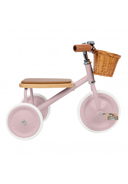 Banwood trojkolka (Dusty Pink)