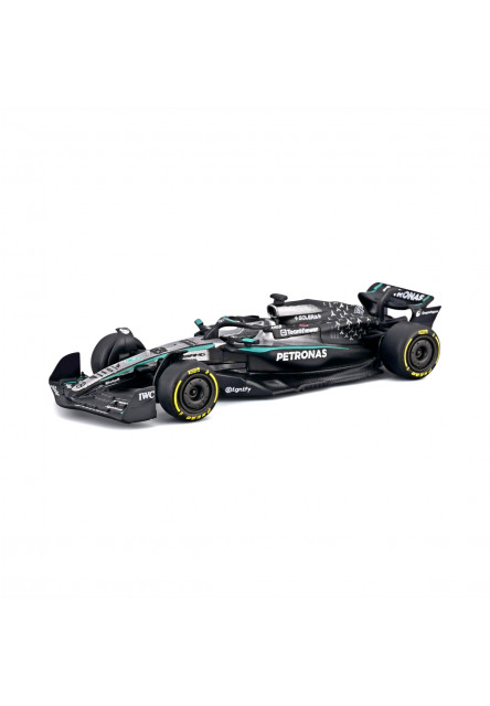 Bburago – FORMULA RACING Mercedes-AMG Petronas W16 (2025), #63 George Russell, blister, 1:64