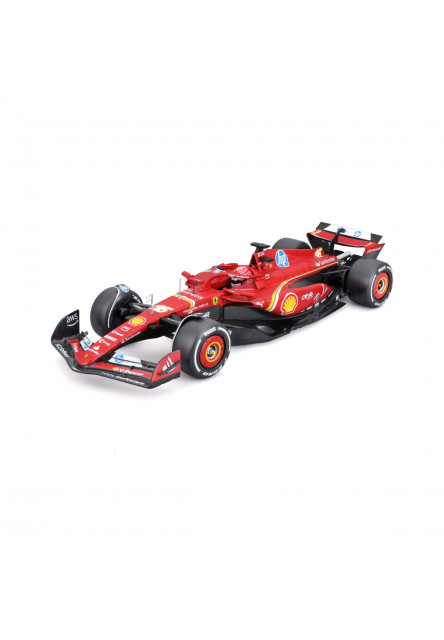 Bburago - RACE F1 v dekoratívnej krabičke, Ferrari SF-24 (2024), #16 Charles Leclerc, 1:24