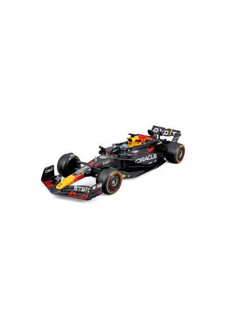 Bburago - RACE F1 v dekorativním boxu, Oracle Red Bull Racing RB20 (2024), #1 Max Verstappen, 1:24