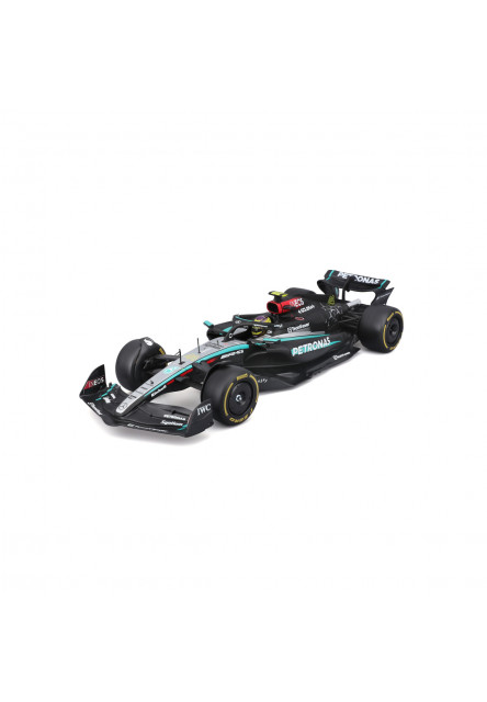 Bburago - RACE F1 v dekoratívnej krabičke, Mercedes-AMG Petronas W15 (2024) #44 Lewis Hamilton, 1:24