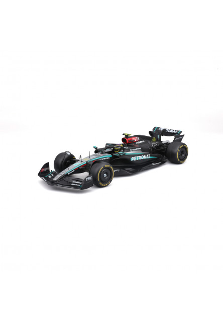 Bburago - RACING MODEL KIT, Formula Mercedes-AMG Petronas W15 (2024), #44 Lewis Hamilton, 1:24