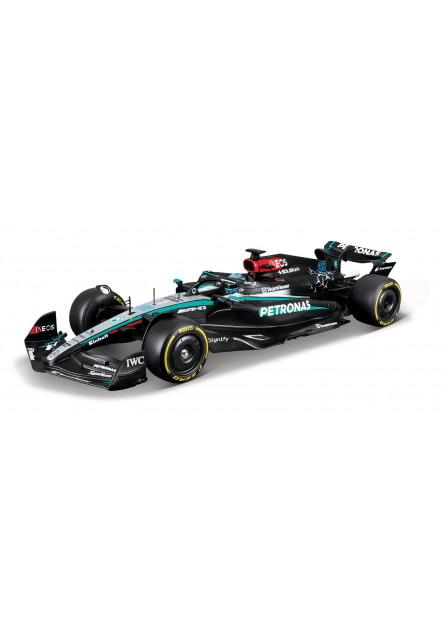 Bburago - RACING MODEL KIT, Formula Mercedes-AMG Petronas W15 (2024), #63 George Russell, 1:24