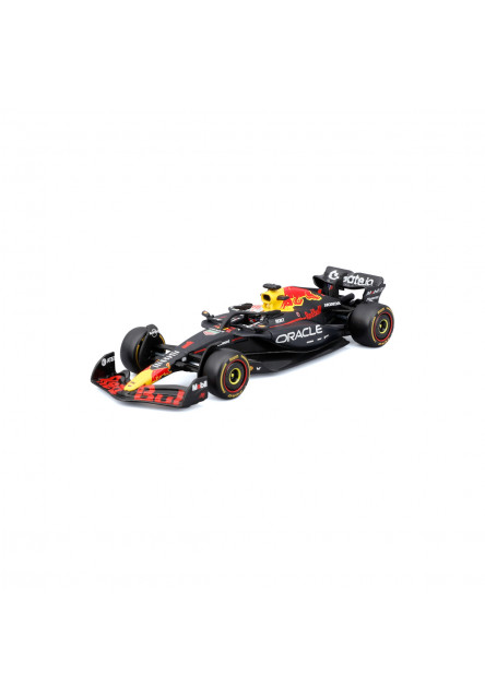 Bburago - RACE F1 dekoratívna krabička, Oracle Red Bull Racing RB21 (2025), #1 Max Verstappen, 1:43