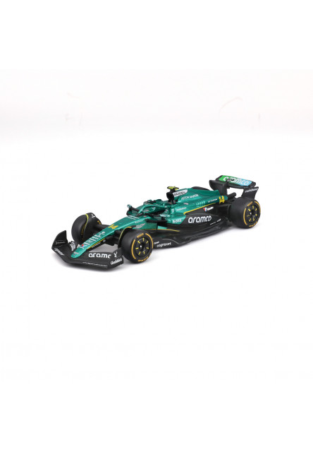 Bburago - RACE Formula F1, Aston Martin AMR25 (2025), #14 Fernando Alonso, 1:43