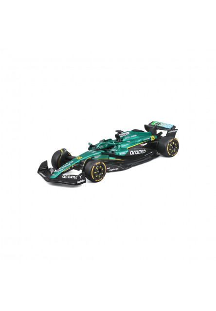Bburago - RACE Formula F1, Aston Martin AMR25 (2025), #18 Lance Stroll, 1:43