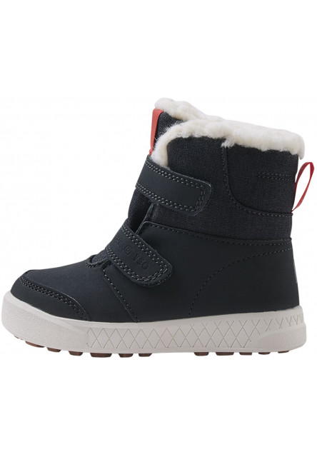 Detské zimné topánky s membránou Reima Pyrytys - Soft black