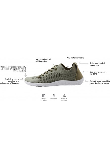 Detské barefoot tenisky Reima Astelu - Dark mango