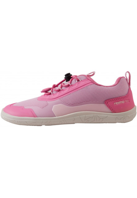 Detské barefoot topánky s membránou Reima Tallustelu - Light Heather