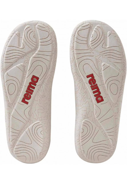 Detské barefoot topánky s membránou Reima Tallustelu - Light Heather