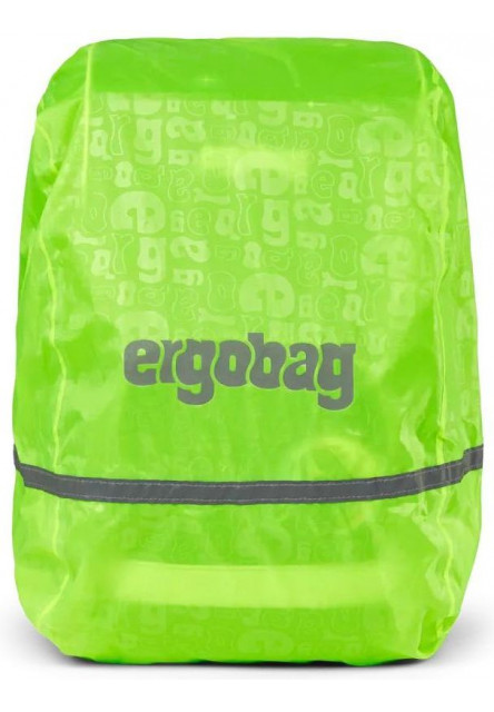 Pršiplášť na batoh Ergobag Raincape - Green