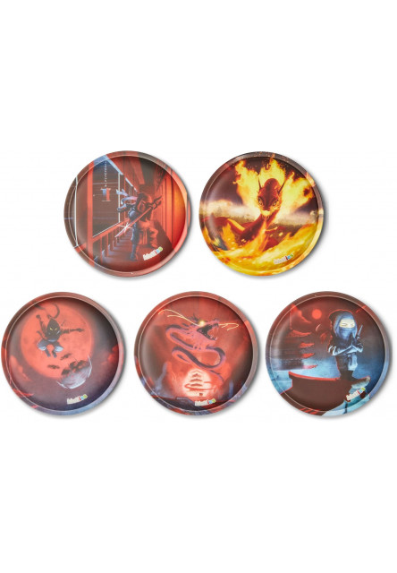 Sada ozdôb na batoh Ergobag Kletties Set - Firedrake