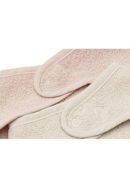 Podbradník bandana 2ks Silk Rose / Sand