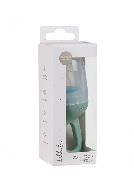 Kŕmiace hryzátko Platinum Silicone Sage