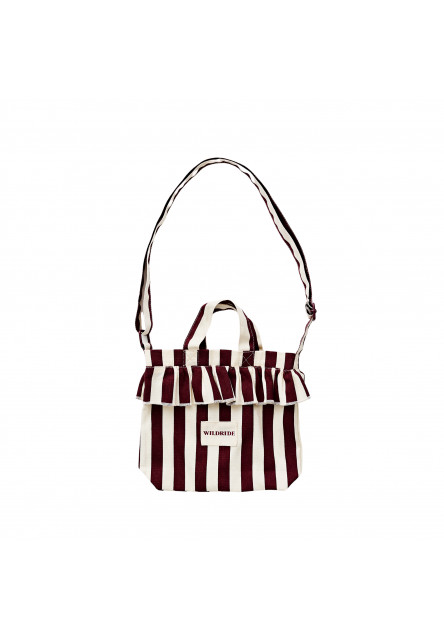 Taška mini cez rameno  Bordeaux Stripe