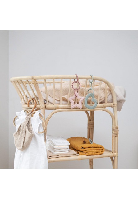 BIBS Baby Bitie hryzátko (Heart Baby Blue)