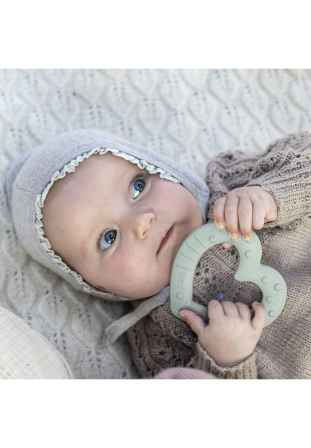 BIBS Baby Bitie hryzátko (Heart Baby Blue)