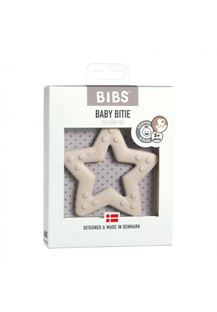 BIBS Baby Bitie hryzátko (Heart Baby Blue)