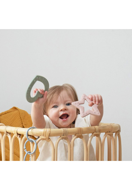 BIBS Baby Bitie hryzátko (Heart Blush)