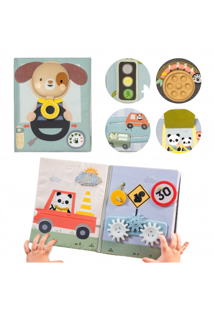 Knižka s aktivitami Tiny Traveler Busy Book