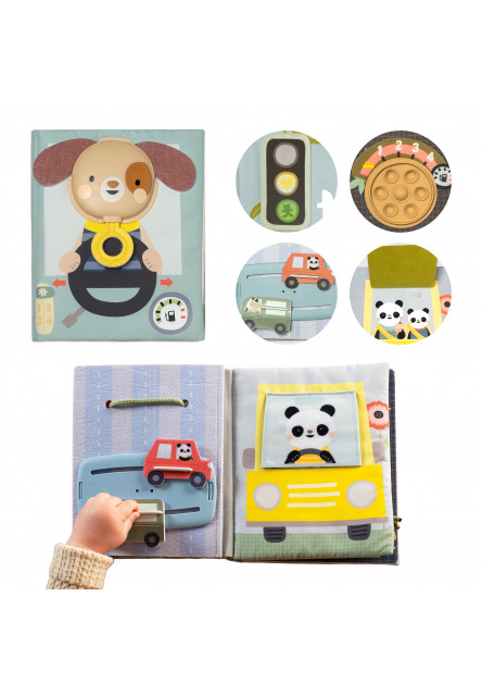 Knižka s aktivitami Tiny Traveler Busy Book
