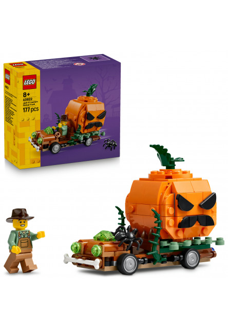 Pick-up s halloweenskymi tekvicami