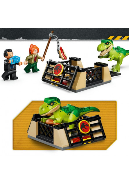 Truck na prepravu mladého T-rexa