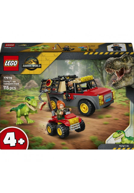 Truck na prepravu mladého T-rexa