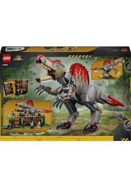 Útek dinosaura spinosaura
