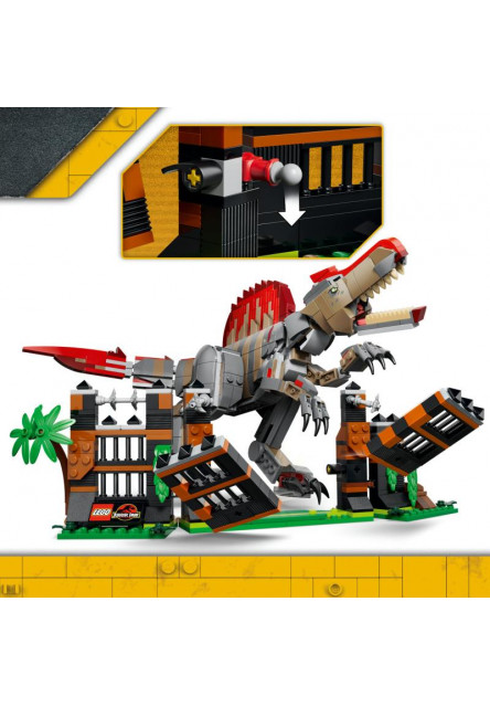 Útek dinosaura spinosaura