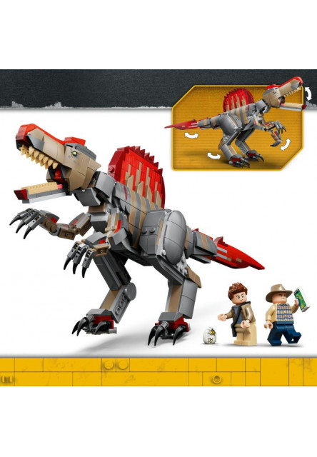 Útek dinosaura spinosaura