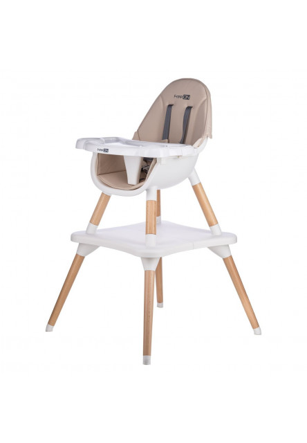Jedálenská stolička Eos 3v1 Beige