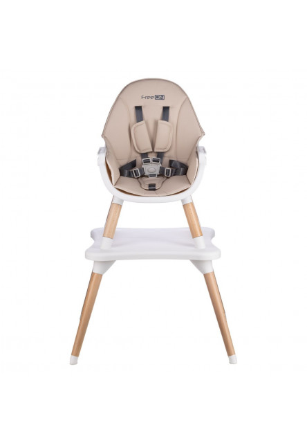 Jedálenská stolička Eos 3v1 Beige