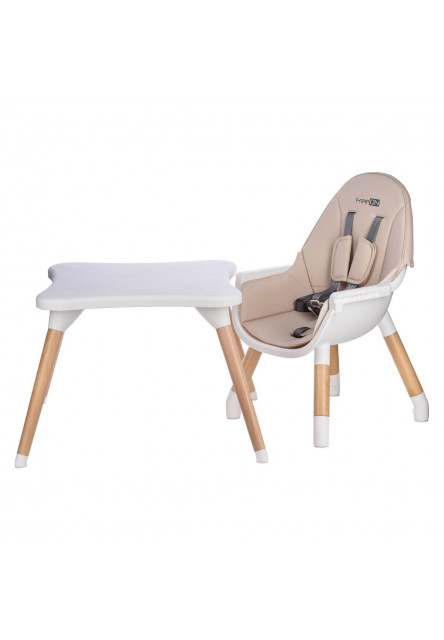 Jedálenská stolička Eos 3v1 Beige