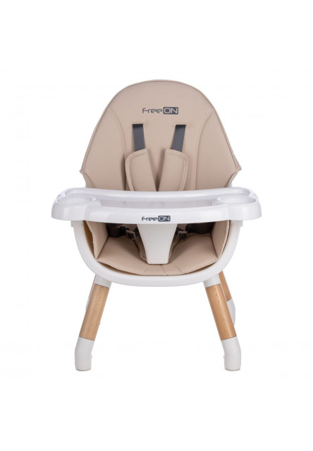 Jedálenská stolička Eos 3v1 Beige