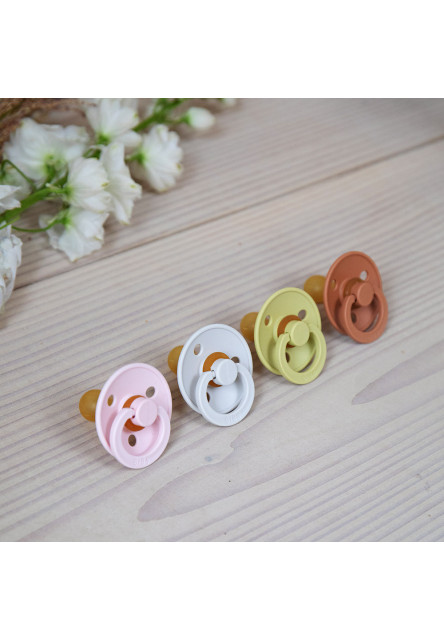 BIBS Colour cumlíky z prírodného kaučuku 2ks - veľkosť 1 (Pale Butter / Wasabi)