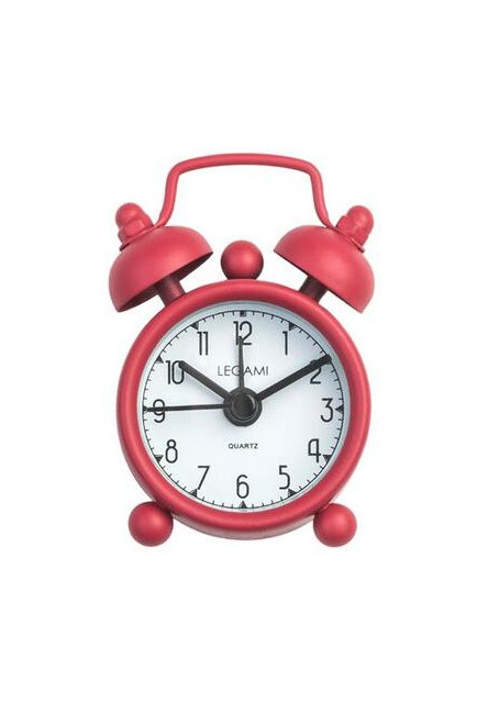 Mini budík Legami Mini Tick Tock - Red